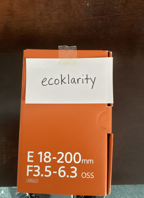 Sony E-Mount 18-200mm f/3.5-6.3 Zoom Lens for NEX Camera