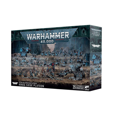 PRE-ORDER / Warhammer 40K, Astra Militarum Battleforce: Krieg Siege Platoon