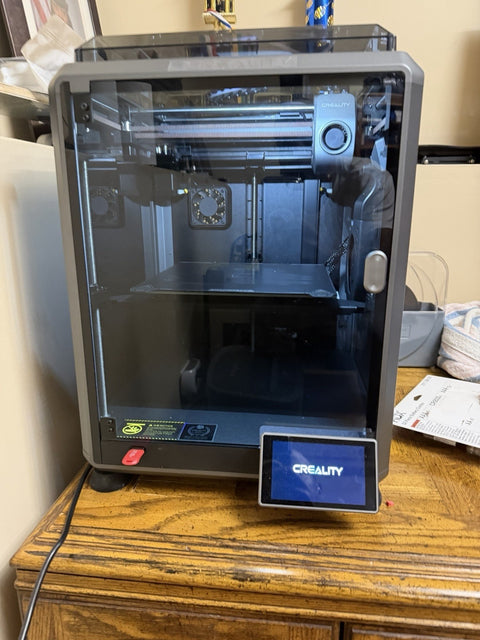 Creality K1 3D Printer – Open Box, 600 mm/s High-Speed FDM, AI Camera, Enclosed