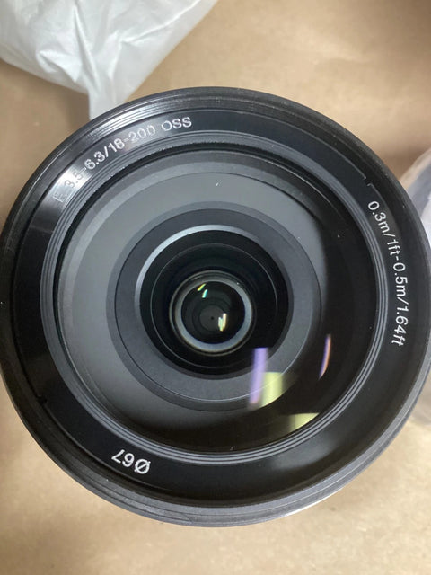 Sony E-Mount 18-200mm f/3.5-6.3 Zoom Lens for NEX Camera
