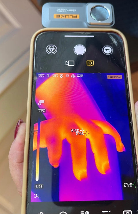 FLUKE TC01B iSee Thermal Camera for IPhone iPhone IPad iPad IOS Devic